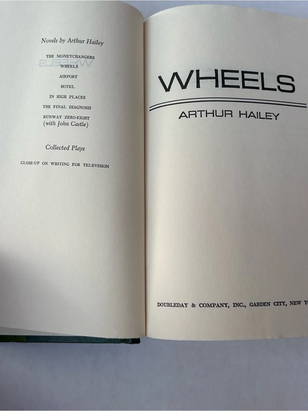 Arthur Hailey 3 Book Lot Set Wheels Hotel Airport Vintage Hardcover 1968